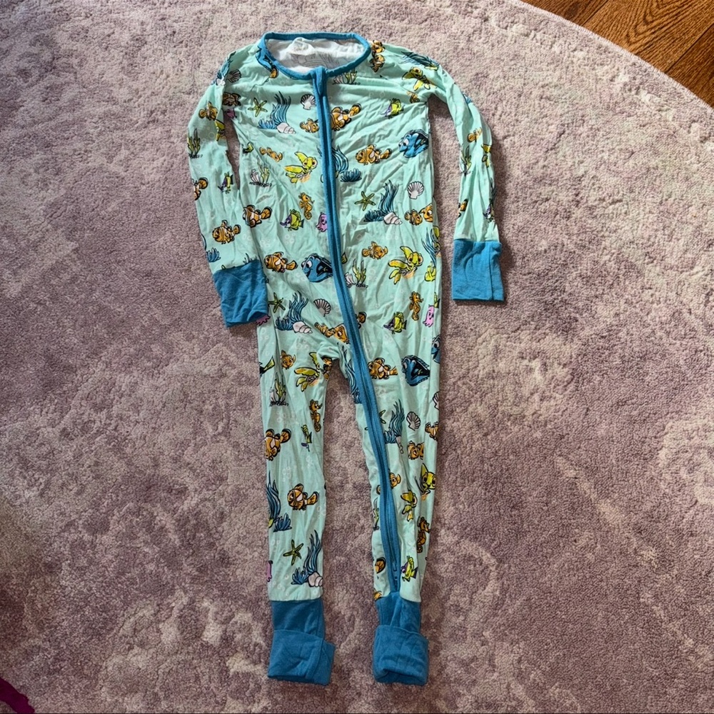 Little Sleepies 2T Disney Finding Nemo Zippy Pj Pajamas RARE Unisex